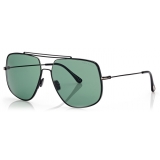 Tom Ford - Liam Sunglasses - Navigator Sunglasses - Black - FT0927 - Sunglasses - Tom Ford Eyewear