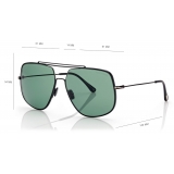 Tom Ford - Liam Sunglasses - Navigator Sunglasses - Black - FT0927 - Sunglasses - Tom Ford Eyewear