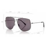 Tom Ford - Liam Sunglasses - Navigator Sunglasses - Grey - FT0927 - Sunglasses - Tom Ford Eyewear