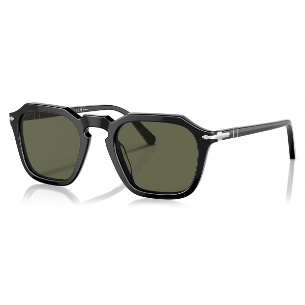 Persol - PO3292S - Black / Polar Green - Sunglasses - Persol Eyewear