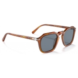 Persol - PO3292S - Terra di Siena / Azzurro - Occhiali da Sole - Persol Eyewear