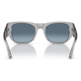 Persol - PO3308S - Transparent Grey / Azure Gradient Blue - Sunglasses - Persol Eyewear