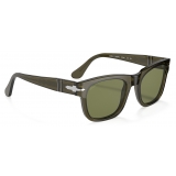 Persol - PO3269S - Opale Fumo / Verde Chiaro - Occhiali da Sole - Persol Eyewear