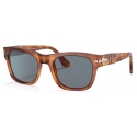 Persol - PO3269S - Terra di Siena / Light Blue - Sunglasses - Persol Eyewear