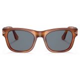 Persol - PO3269S - Terra di Siena / Light Blue - Sunglasses - Persol Eyewear