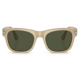 Persol - PO3269S - Champagne / Green - Sunglasses - Persol Eyewear