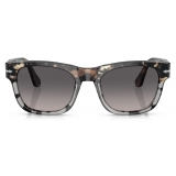 Persol - PO3269S - Brown/Grey Cut Tortoise / Polarized Grey Gradient - Sunglasses - Persol Eyewear