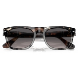 Persol - PO3269S - Brown/Grey Cut Tortoise / Polarized Grey Gradient - Sunglasses - Persol Eyewear