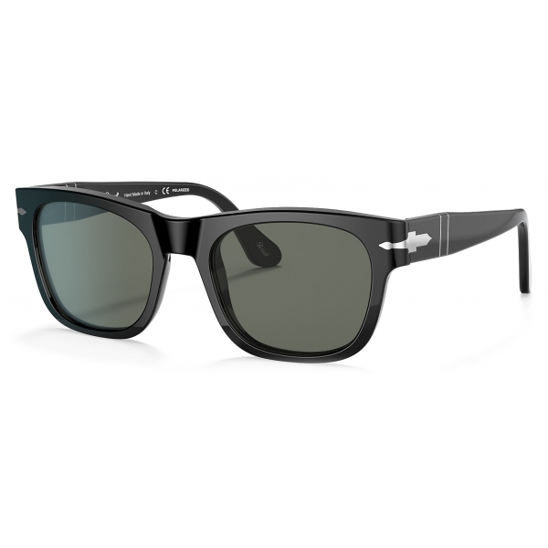 Persol - PO3269S - Black / Polarized Green - Sunglasses - Persol Eyewear