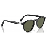 Persol - PO3286S - Black / Polar Green - Sunglasses - Persol Eyewear
