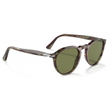 Persol - PO3286S - Striped Green / Light Green - Sunglasses - Persol Eyewear