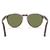 Persol - PO3286S - Striped Green / Light Green - Sunglasses - Persol Eyewear