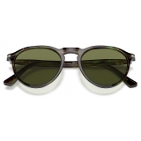 Persol - PO3286S - Striped Green / Light Green - Sunglasses - Persol Eyewear