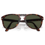 Persol - 714 - Original - Havana / Green - Sunglasses - Persol Eyewear