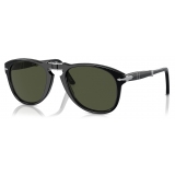 Persol - 714 - Original - Black / Green - Sunglasses - Persol Eyewear