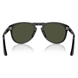 Persol - 714 - Original - Black / Green - Sunglasses - Persol Eyewear