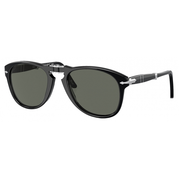 Persol - 714 - Original - Black / Polarized Green - Sunglasses - Persol Eyewear