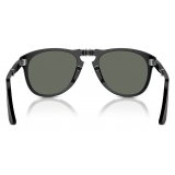 Persol - 714 - Original - Black / Polarized Green - Sunglasses - Persol Eyewear