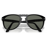 Persol - 714 - Original - Black / Polarized Green - Sunglasses - Persol Eyewear