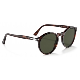 Persol - PO3285S - Havana / Green - Sunglasses - Persol Eyewear