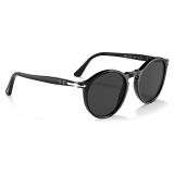 Persol - PO3285S - Black / Polar Black - Sunglasses - Persol Eyewear