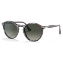 Persol - PO3285S - Striped Blue / Gradient Grey - Sunglasses - Persol Eyewear