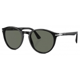 Persol - PO3152S - Black / Polarized Green - Sunglasses - Persol Eyewear