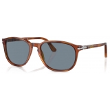 Persol - PO3019S - Terra di Siena / Azzurro - Occhiali da Sole - Persol Eyewear