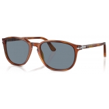 Persol - PO3019S - Terra di Siena / Light Blue - Sunglasses - Persol Eyewear