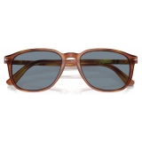 Persol - PO3019S - Terra di Siena / Light Blue - Sunglasses - Persol Eyewear