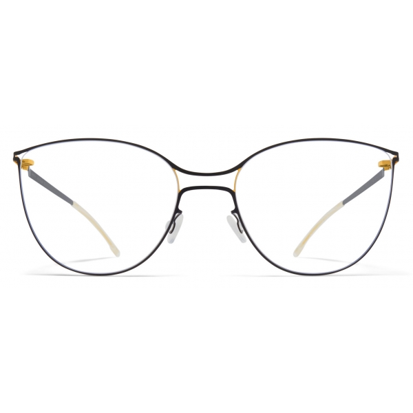 Mykita - Bjelle - Lite - Gold Jet Black - Metal Glasses - Optical Glasses - Mykita Eyewear