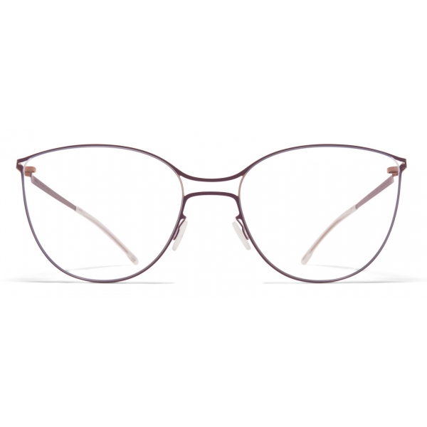 Mykita - Bjelle - Lite - Purple Bronze Plum - Metal Glasses - Optical Glasses - Mykita Eyewear