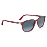 Persol - PO3019S - Transparent Red / Blue Gradient - Sunglasses - Persol Eyewear