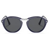 Persol - PO3274S - Viola Trasparente / Grigio Scuro - Occhiali da Sole - Persol Eyewear