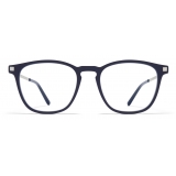 Mykita - Brandur - Lite - C40 Dark Blue Shiny Silver - Acetate Glasses - Optical Glasses - Mykita Eyewear