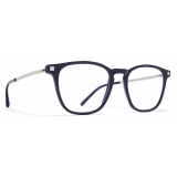 Mykita - Brandur - Lite - C40 Blu Scuro Argento Lucido - Acetate Glasses - Occhiali da Vista - Mykita Eyewear