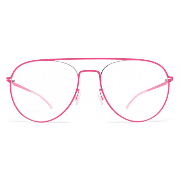 Mykita - Eero - Lite - Silver Neon Pink - Metal Glasses - Optical Glasses - Mykita Eyewear