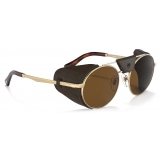 Persol - PO2496SZ - Gold / Polar Brown - Sunglasses - Persol Eyewear