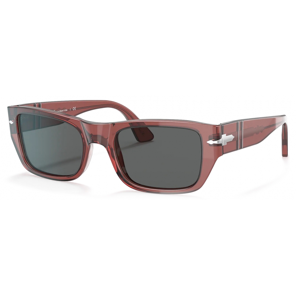 Persol Po3268s Red Dark Grey Sunglasses Persol Eyewear Avvenice