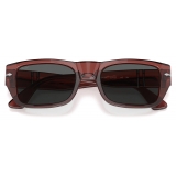 Persol - PO3268S - Red / Dark Grey - Sunglasses - Persol Eyewear