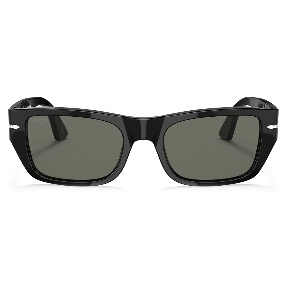 Persol - PO3268S - Black / Polar Green - Sunglasses - Persol Eyewear ...