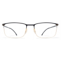 Mykita - Errki - Lite - Gold Jet Black - Metal Glasses - Optical Glasses - Mykita Eyewear