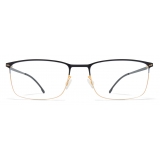 Mykita - Errki - Lite - Gold Jet Black - Metal Glasses - Optical Glasses - Mykita Eyewear