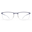 Mykita - Errki - Lite - Silver Navy - Metal Glasses - Optical Glasses - Mykita Eyewear