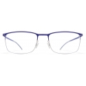 Mykita - Errki - Lite - Argento Super Blu - Metal Glasses - Occhiali da Vista - Mykita Eyewear