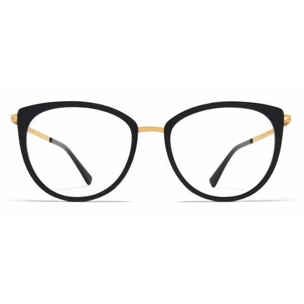 Mykita - Gunda - Lite - A15 Oro Lucido Nero - Metal Glasses - Occhiali da Vista - Mykita Eyewear