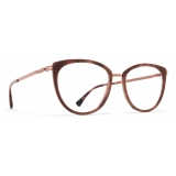 Mykita - Gunda - Lite - A45 Viola Bronzo Bora Bora - Metal Glasses - Occhiali da Vista - Mykita Eyewear