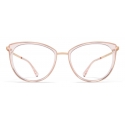 Mykita - Gunda - Lite - A27 Champagne Gold Rose Water - Metal Glasses - Optical Glasses - Mykita Eyewear