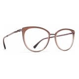 Mykita - Gunda - Lite - A64 Mocca Brown Gradient - Metal Glasses - Optical Glasses - Mykita Eyewear