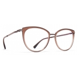 Mykita - Gunda - Lite - A64 Mocca Marrone Sfumato - Metal Glasses - Occhiali da Vista - Mykita Eyewear